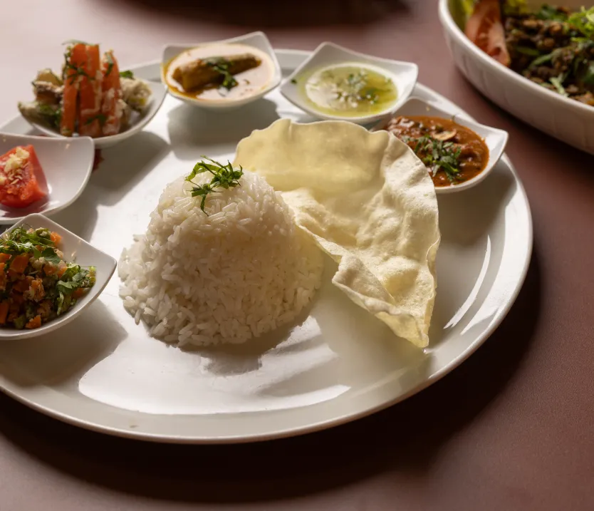Heritage South Indian vegetarian feast