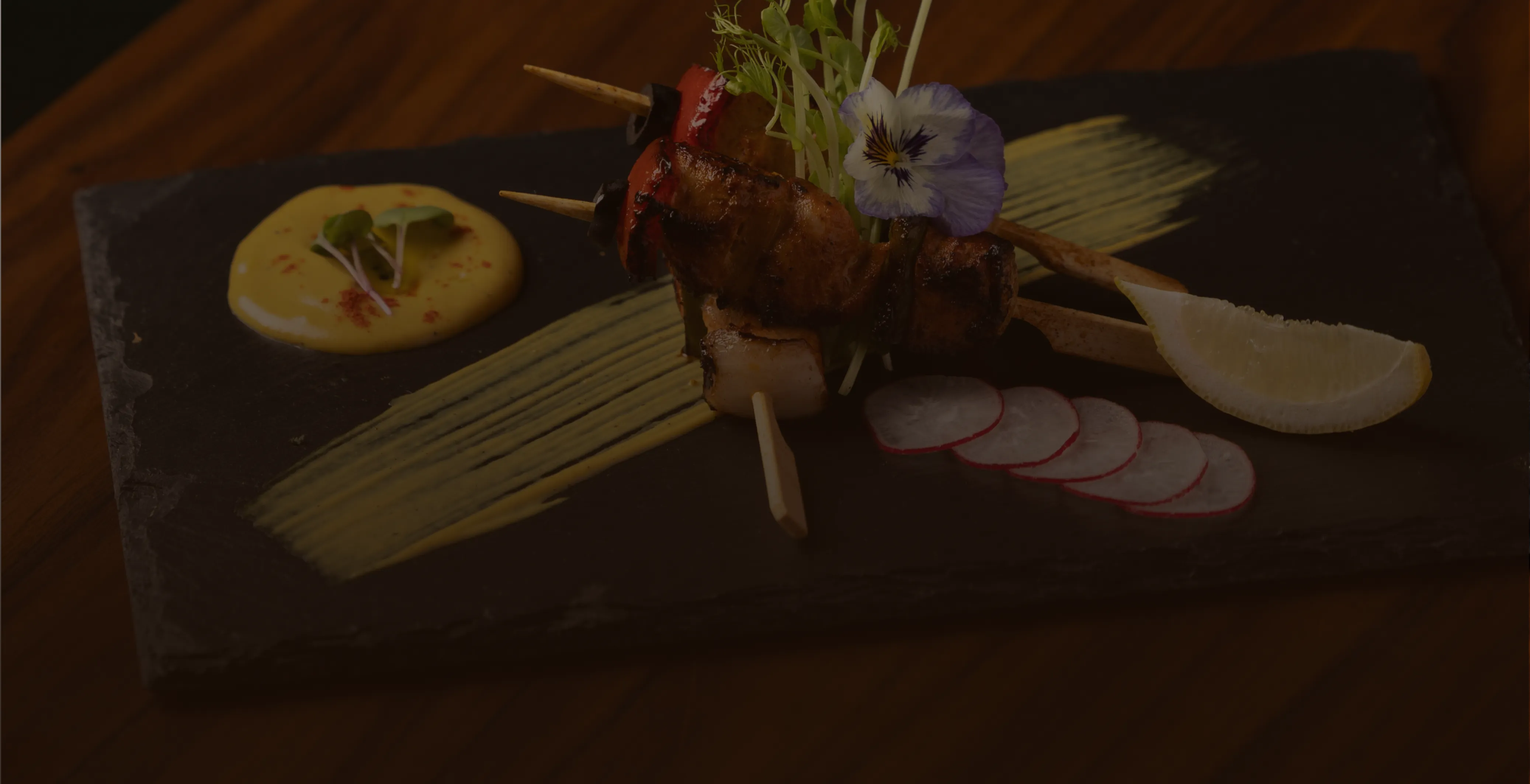 Refined South Indian dish presented at Masalo